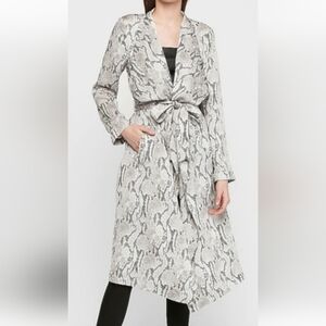Express Satin Trench Coat